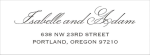 Antique Elegance Return Address Label