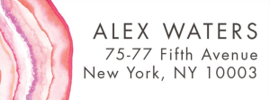 Geode Custom Return Address Labels