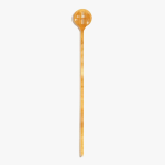 Blonde Tortoise Laser Cut Monogram Skewers