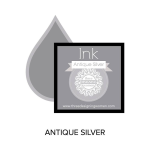 Antique Silver Replacement Inkpad for Custom Stamps