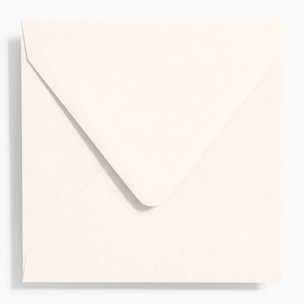 5.75 Square Superfine Soft White Envelopes