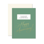 Wild Ride Anniversary Card