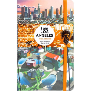 Moleskine Limited Edition I am the city Notebook. Hard Cover. Large (5 x 8.25) Ruled. Los Angeles. 240 Page