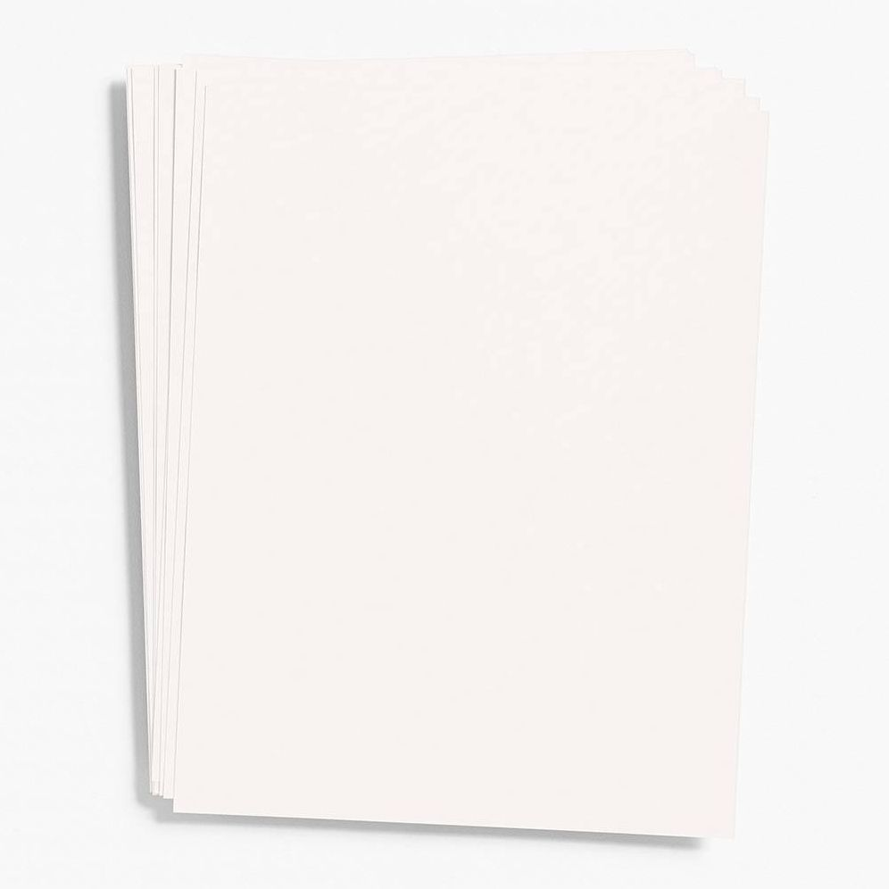 Superfine White Card Stock 8.5 x 11 Bulk Pack