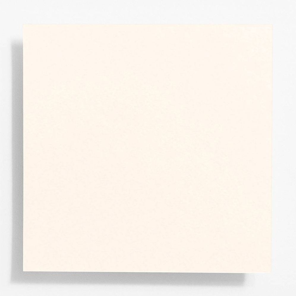 5 Square Luxe Cream Enclosure Cards