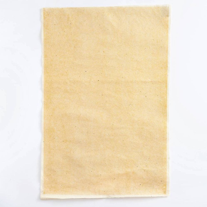 Cream Gold Glitter Handmade Paper
