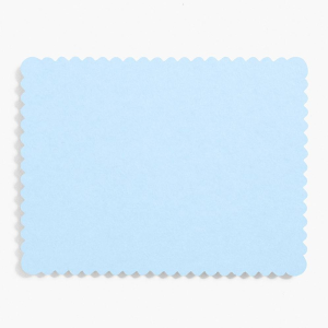 Bluebell A2 Scallop Note Cards