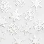 Stardream Quartz Snowflake Shaped Cards