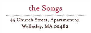 Dotted Line White Return Address Label