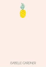 Pineapple Personalized Notepad Sets