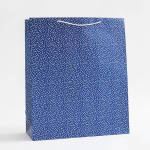 Navy Flurry Extra Large Bag