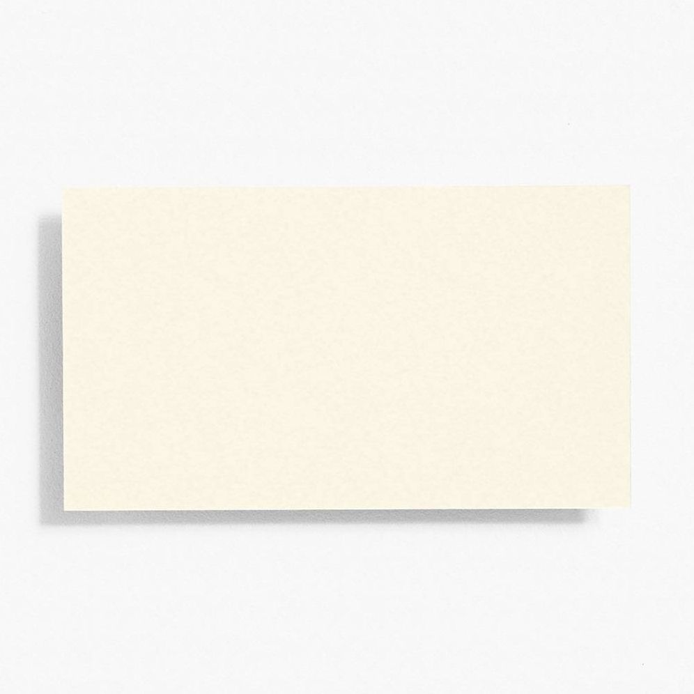 Luxe White Business Cards