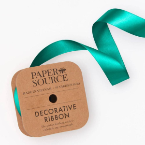 Satin Jade Ribbon 1 10YD