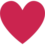Solid Heart Stamp