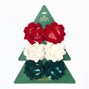 Velvet Bows 4 S/6