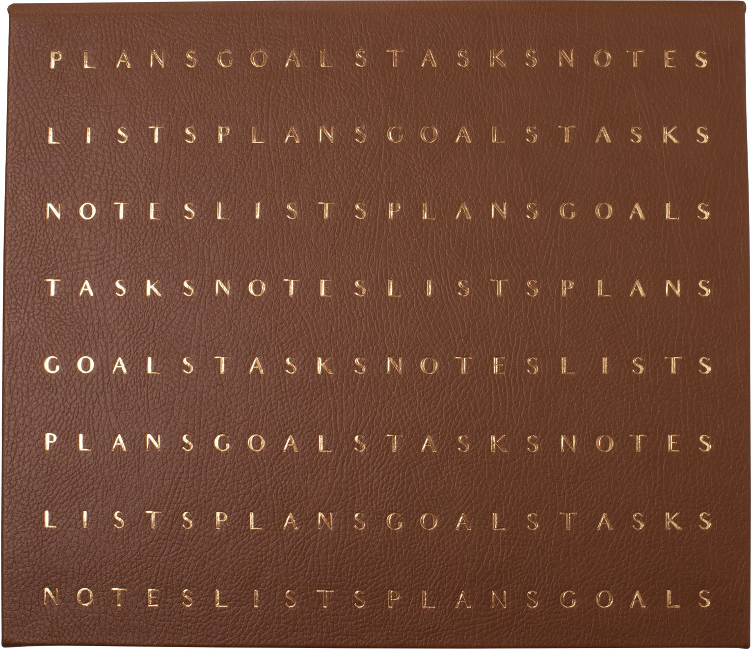 Letter Flow Cognac Desk Pad - Image 2
