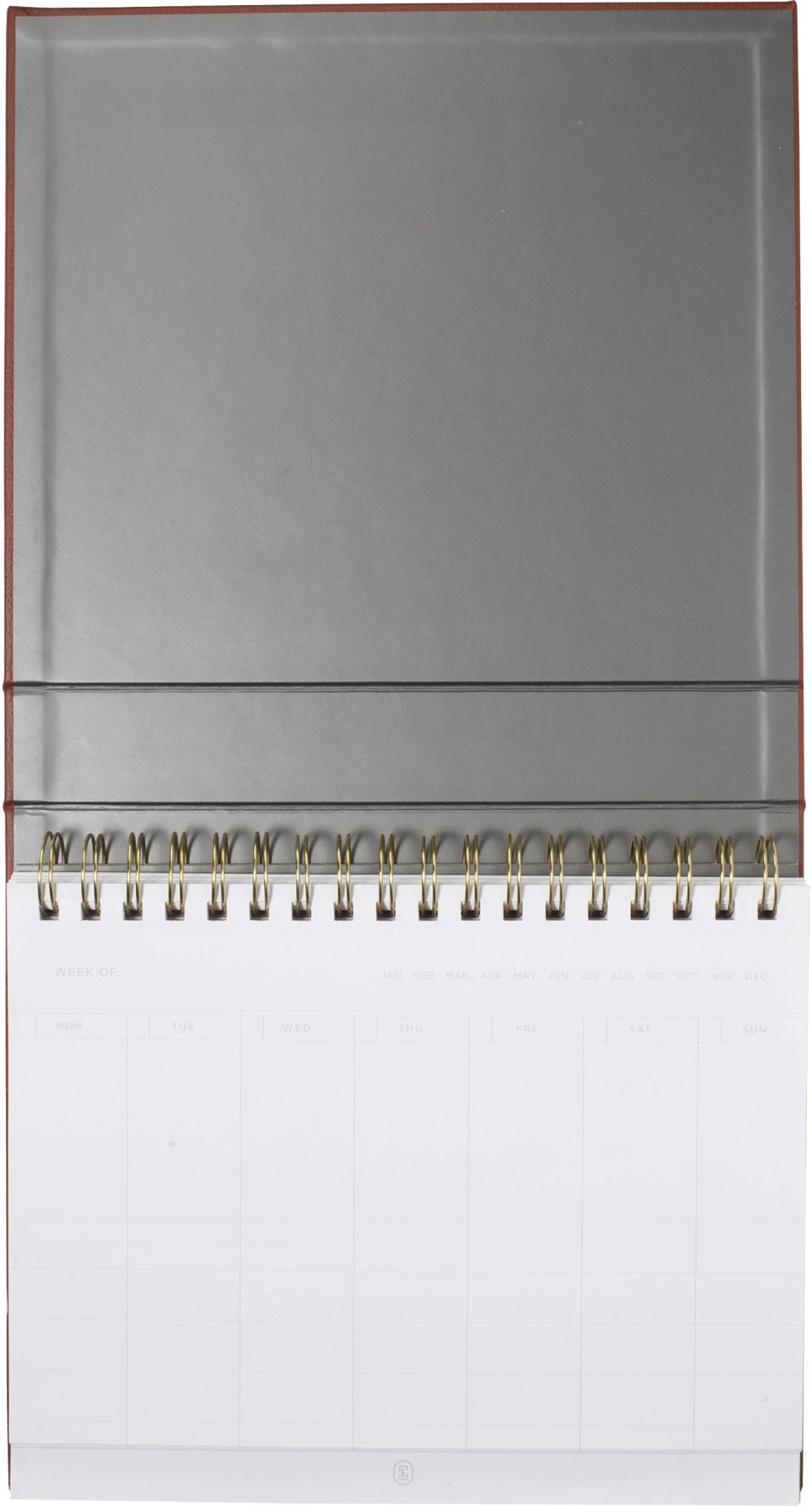 Letter Flow Cognac Desk Pad - Image 3