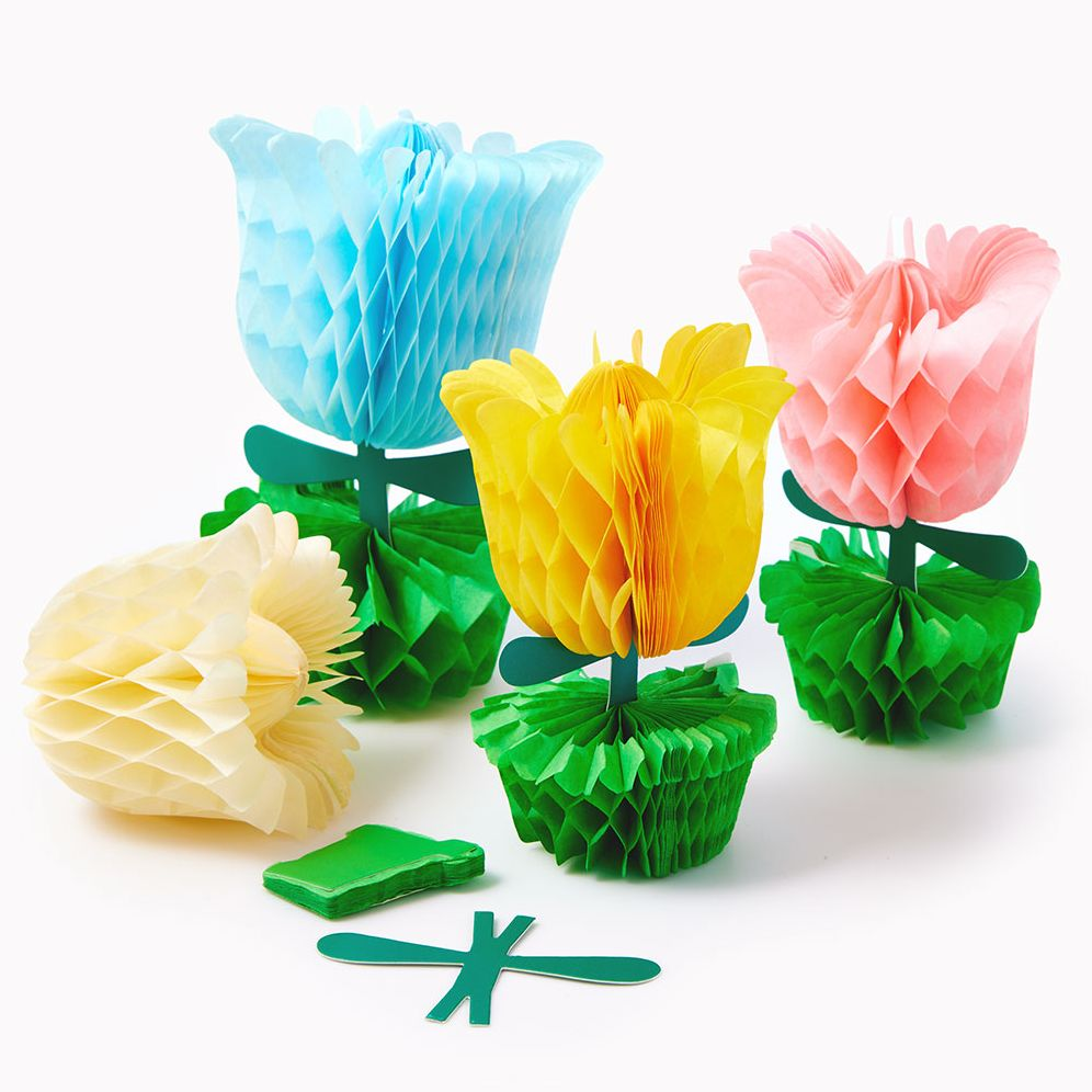 Honeycomb Tulips S/8 - Image 2