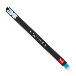 Penguin Erasable Gel Pen - Turquoise Ink