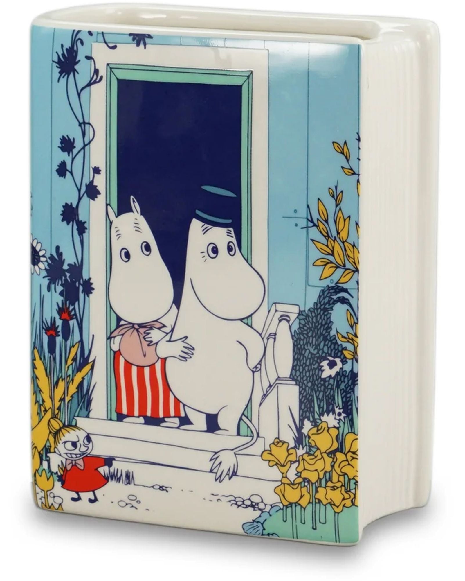 Vase Ceramic Book (14cm) - Moomin (Riviera) - Image 2