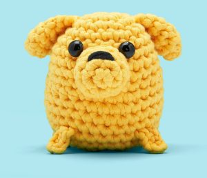 Buster the Labrador Learn to Crochet kit