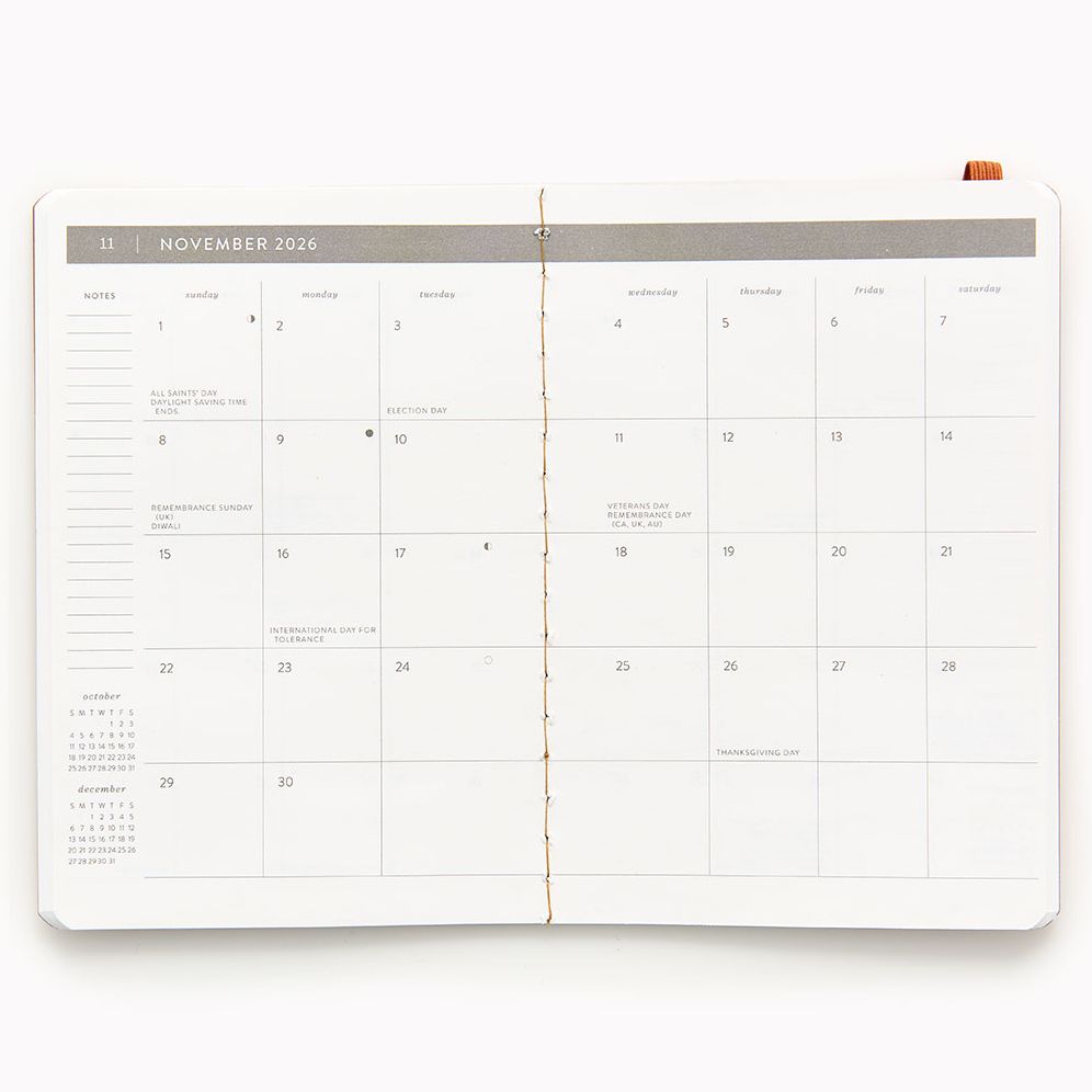 2025-2026 Paper Source Creative Borders Monthly Pocket Planner - Image 2