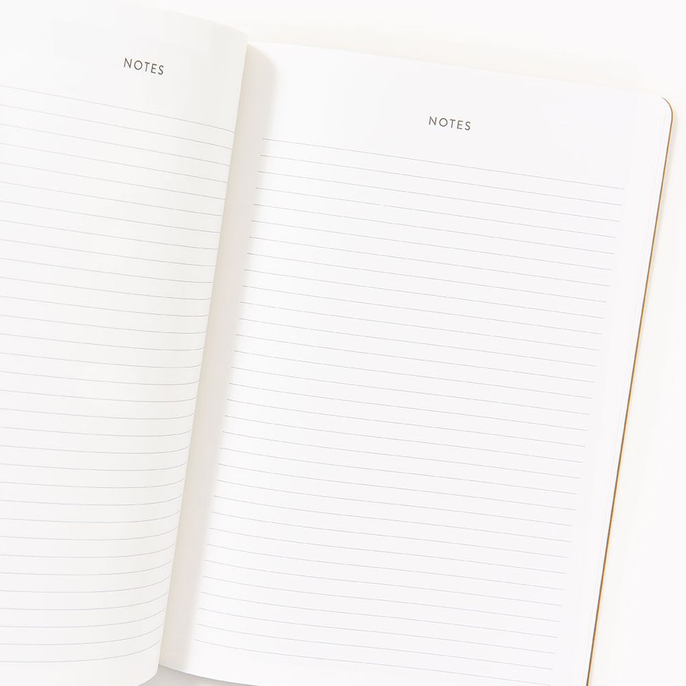 2025-2026 Paper Source B+W Minimalist Monthly Desk Planner - Image 4