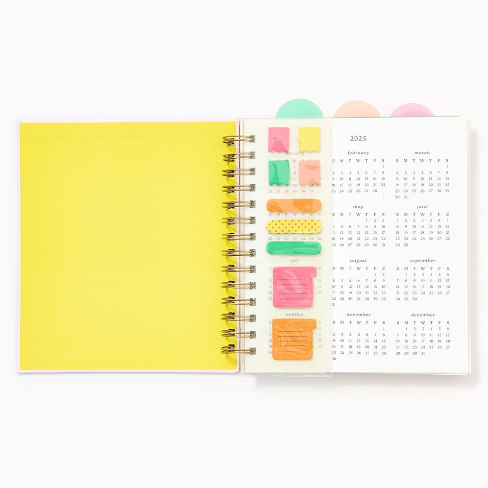 2025-2026 Paper Source Modern Collage Weekly Desk Planner - Image 2