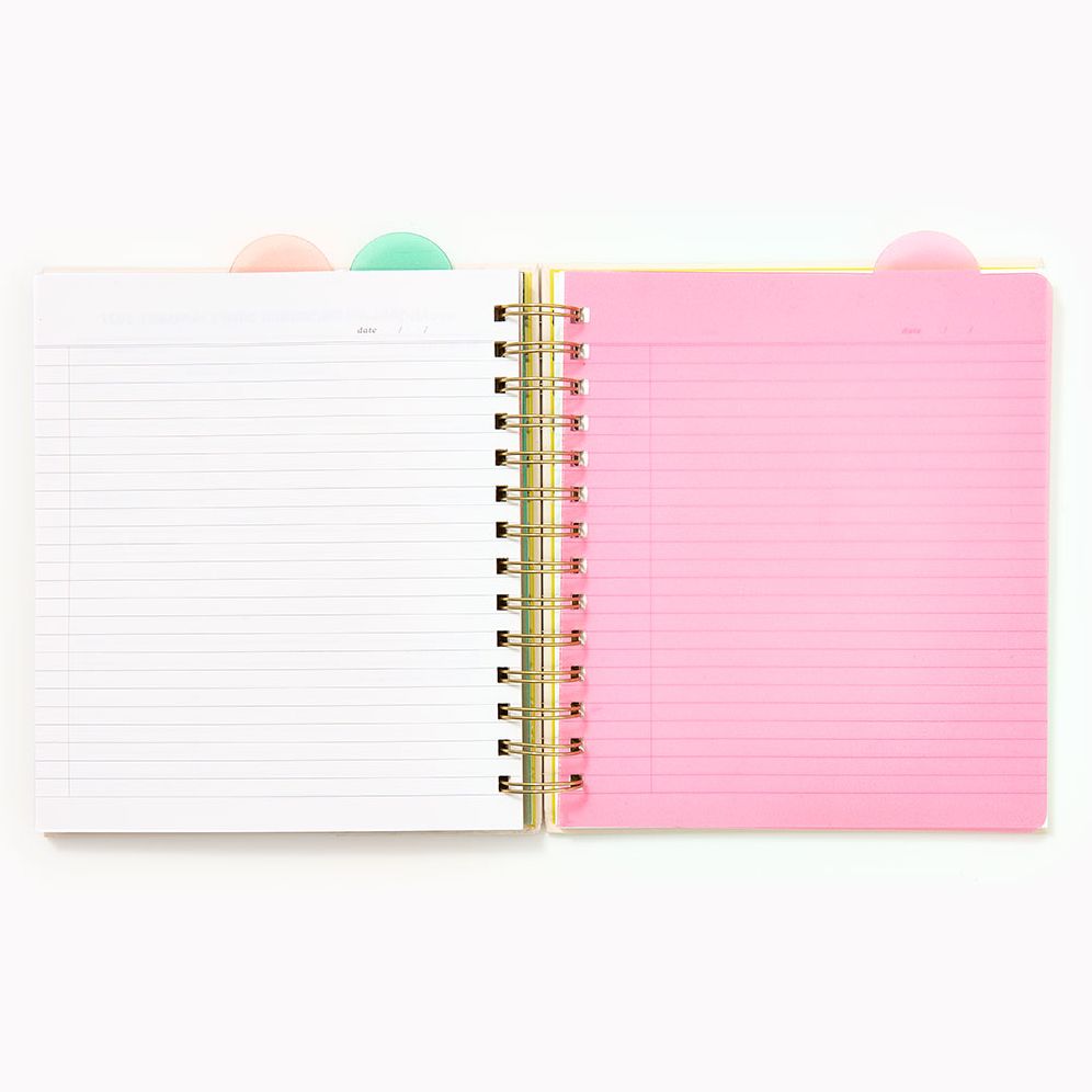 2025-2026 Paper Source Modern Collage Weekly Desk Planner - Image 3