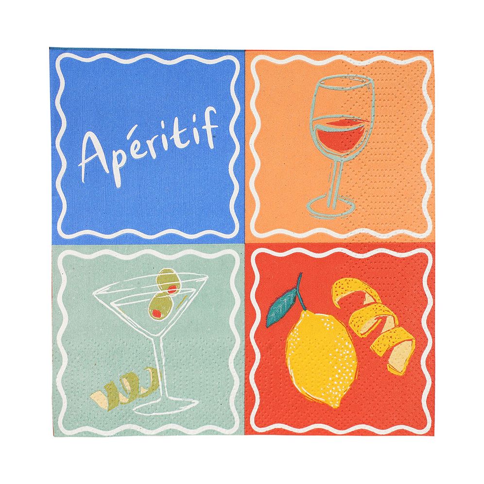 Bon Appetit Cocktail Napkins - Image 2
