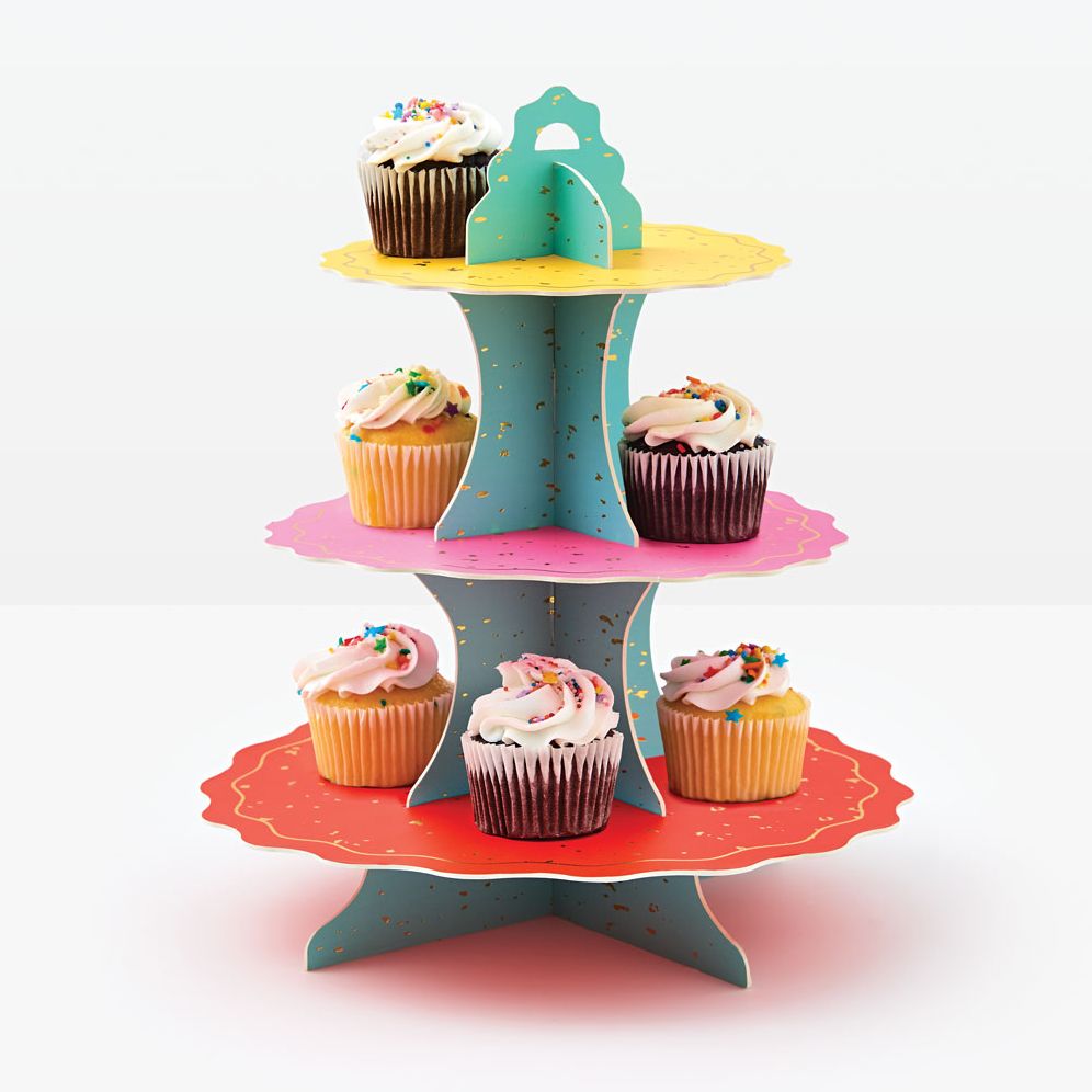 Colorful Fleck Cupcake Stand - Image 2