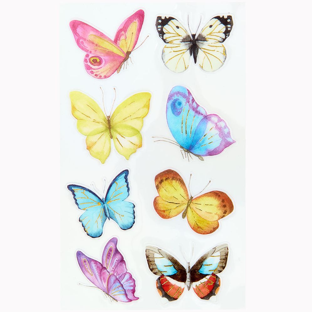 Beautiful Butterfly Sticker Sheet - Image 2