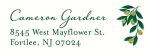 Olive Bunch Return Address Label