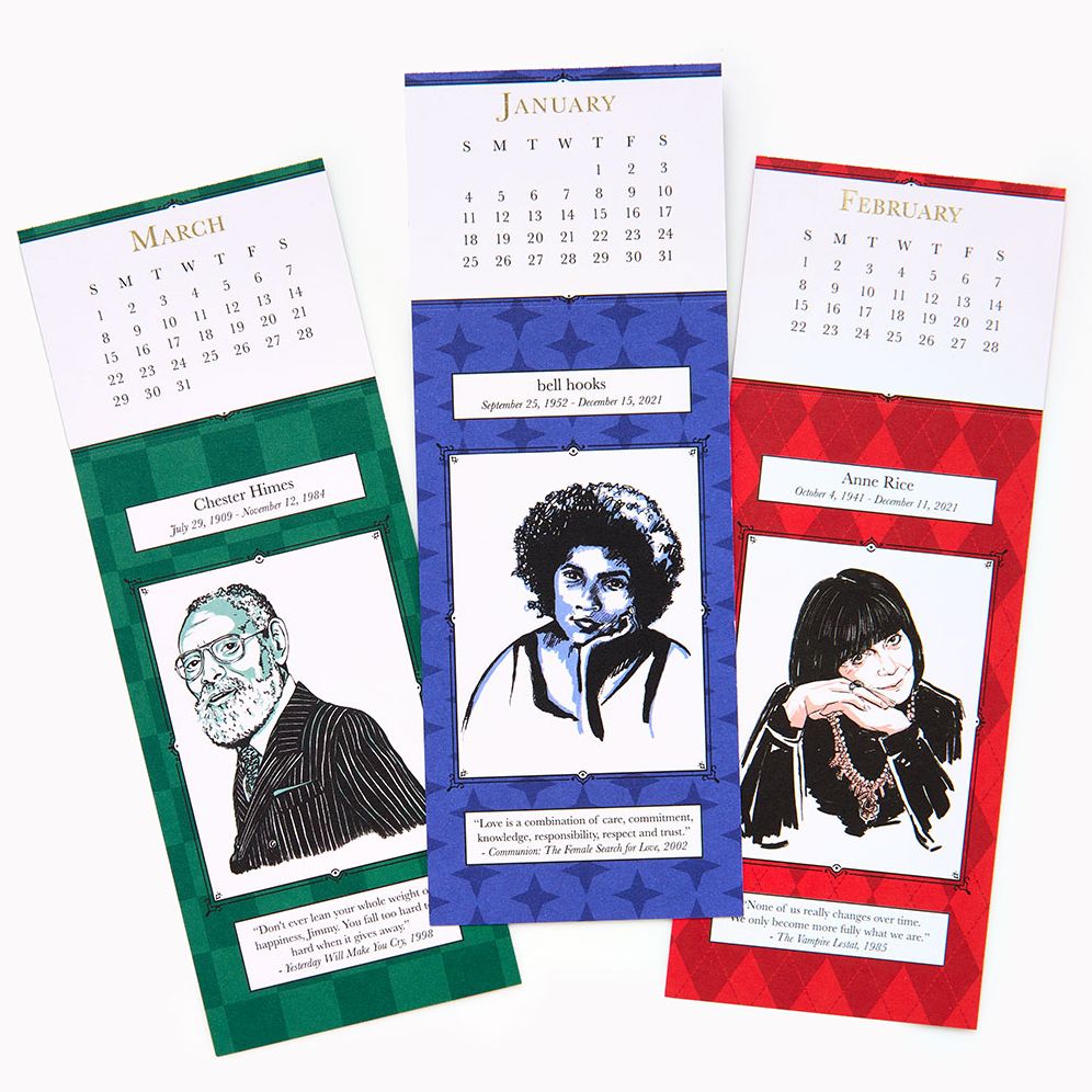 2026 Paper Source 12M Authors Bookmark Calendar - Image 2