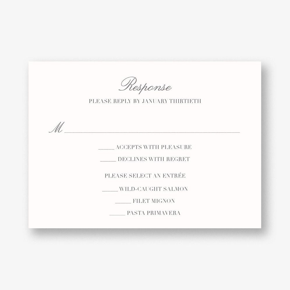 Naiad Response Card