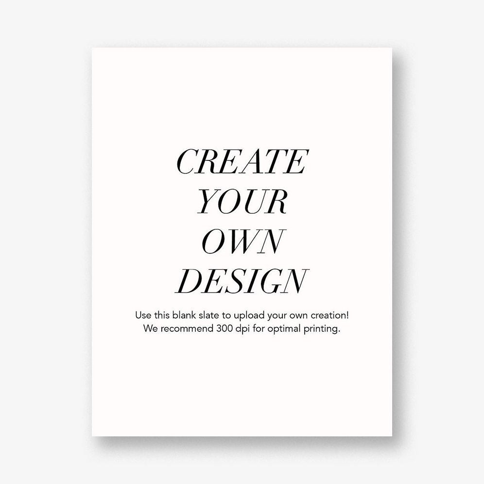 PP Upload Your Own A2 Vertical Design
