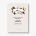 Egret Garden Menu