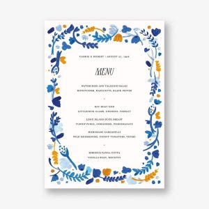 Miss Lila Menu