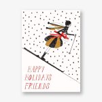 Swooshing Down the Slopes Card