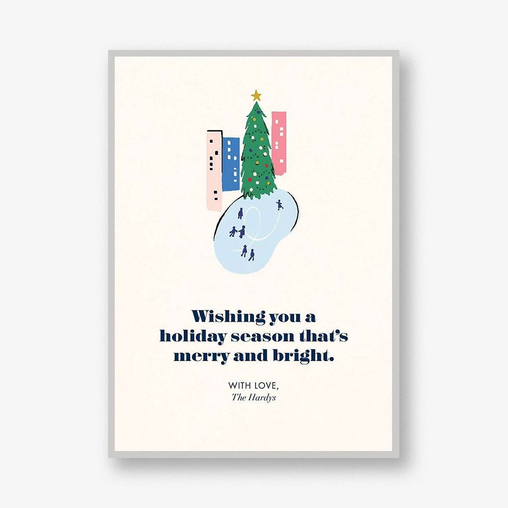 Tree Skate Holiday Card