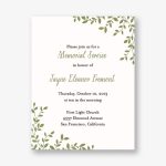Leaves Invitation