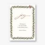 Cardinals Appear Holiday Card