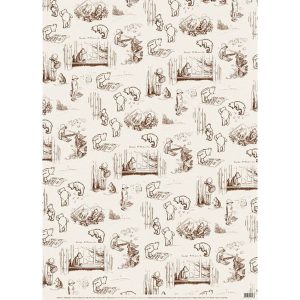 Edward Bear Flat Wrap