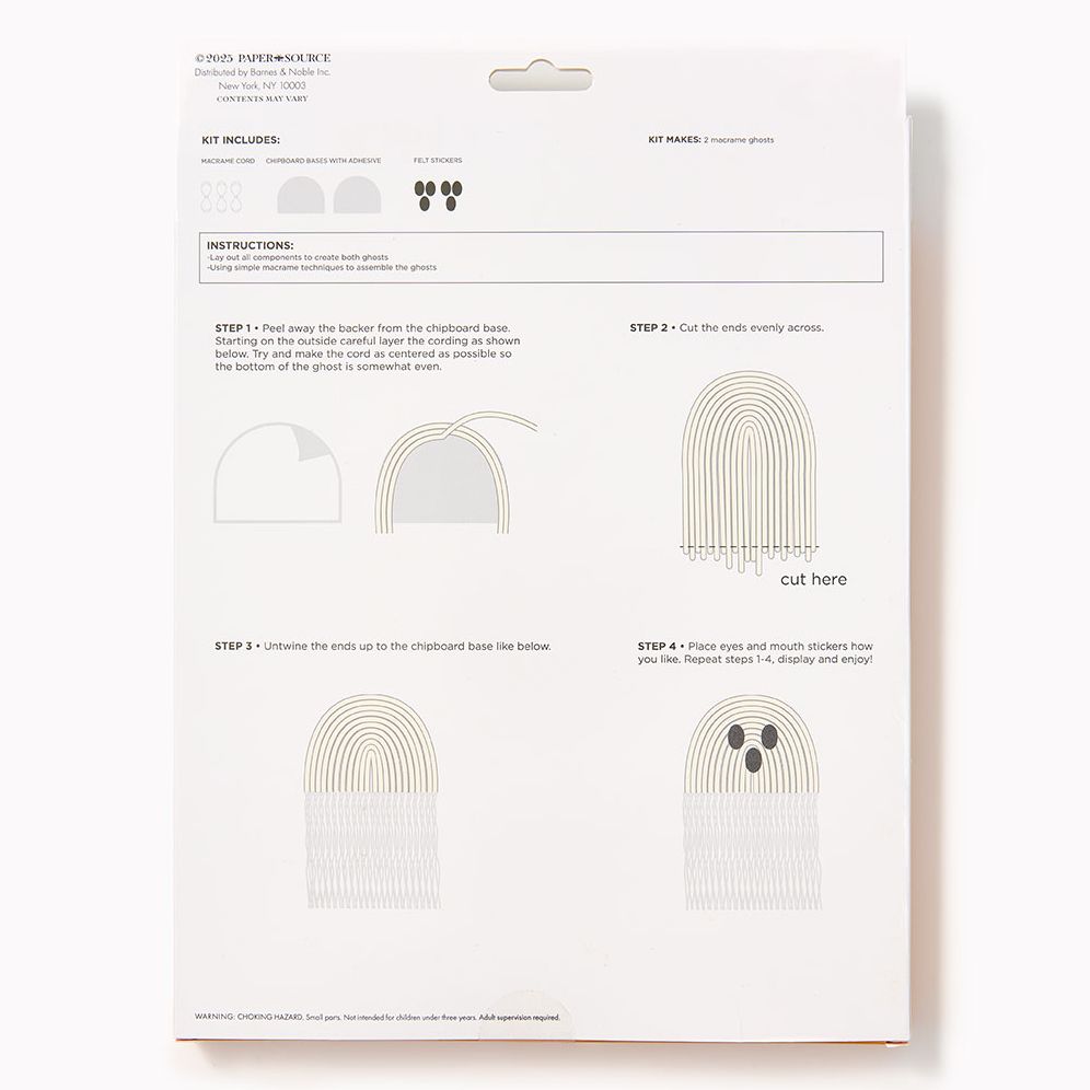 Macrame Ghosts Kit - Image 3