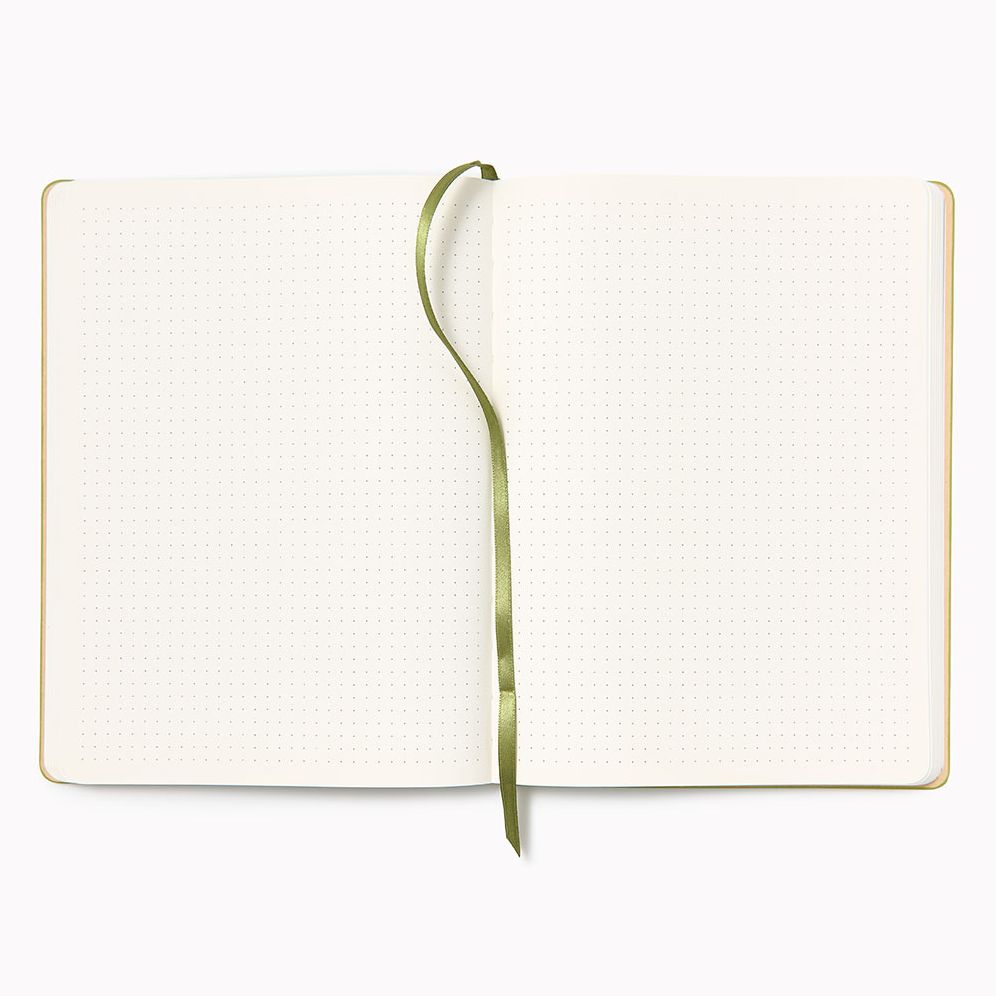 Paper Wasp Large Olive Dotted Journal - Image 2