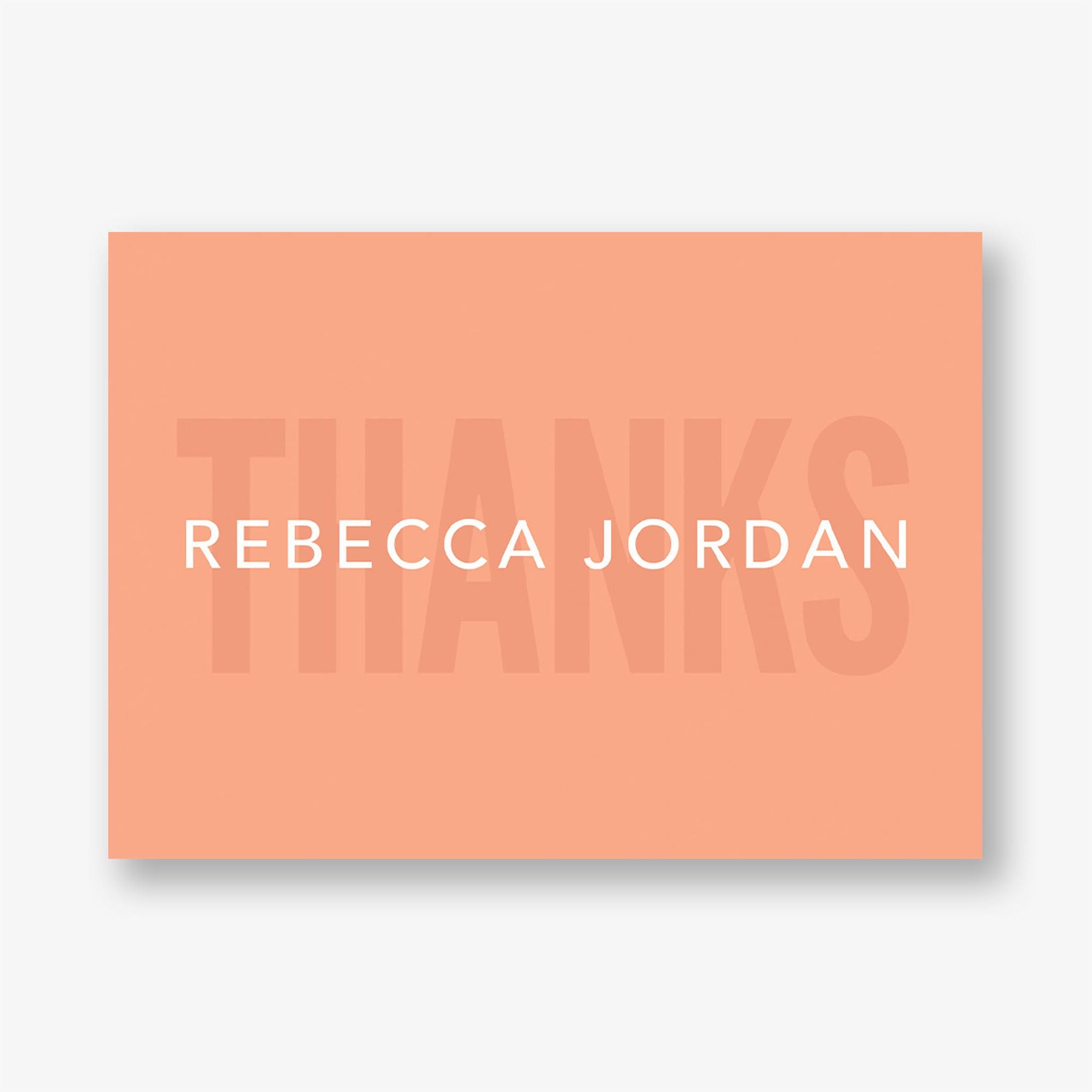 Stacked Type Bat Mitzvah Stationery - Image 5