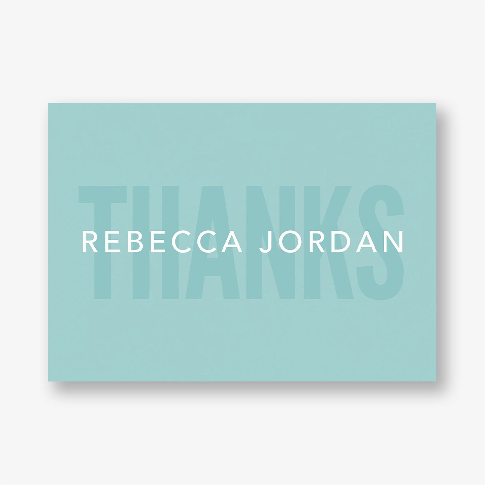 Stacked Type Bat Mitzvah Stationery - Image 7