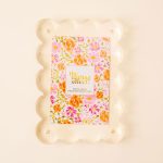 Clear Rectangle Scallop Frame