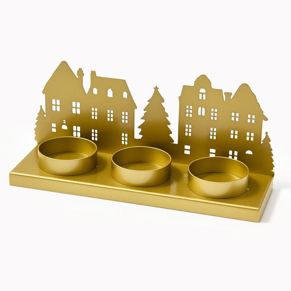 Holiday Village Candle Holder - Image 2