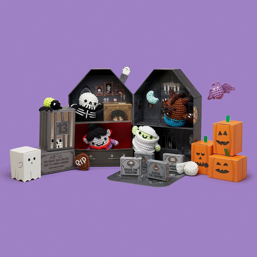 Eerie-sistibly Woobly Haunted House Box Learn to Crochet kit - Image 2